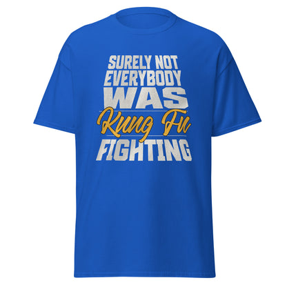 kung fu fighting graphic tee retro music tee by VectorDesignsArizona