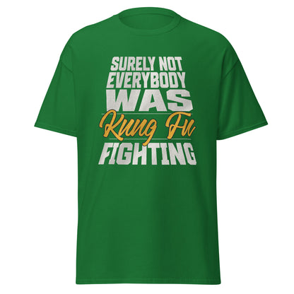 kung fu fighting graphic tee retro music tee by VectorDesignsArizona