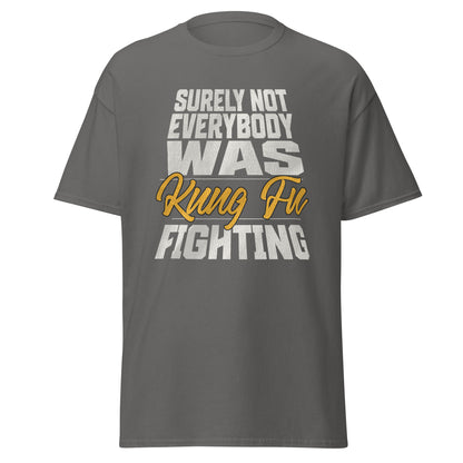 kung fu fighting graphic tee retro music tee by VectorDesignsArizona