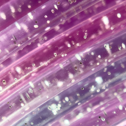 Cookiecad Fairy Floss PLA filament close-up – pink purple blue gradient color zones