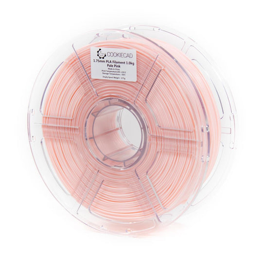 Cookiecad Pale Pink PLA filament 1.75mm 1kg – delicate soft pink spool
