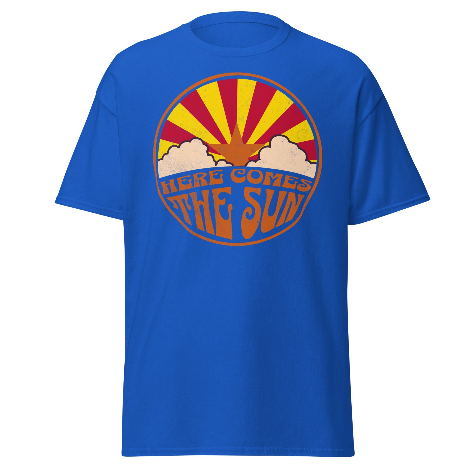 Arizona State Flag T-Shirt, Groovy Design for Men & Women, Vintage Style TeeT-shirtVectorDesignsArizona5683755_15879