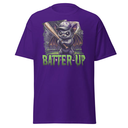 batter up halloween t-shirt spooky season tee VectorDesignsArizona