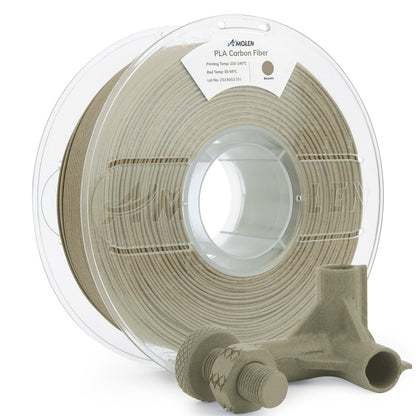 AMOLEN PLA Carbon Fiber filament overview — CF reinforced PLA product display