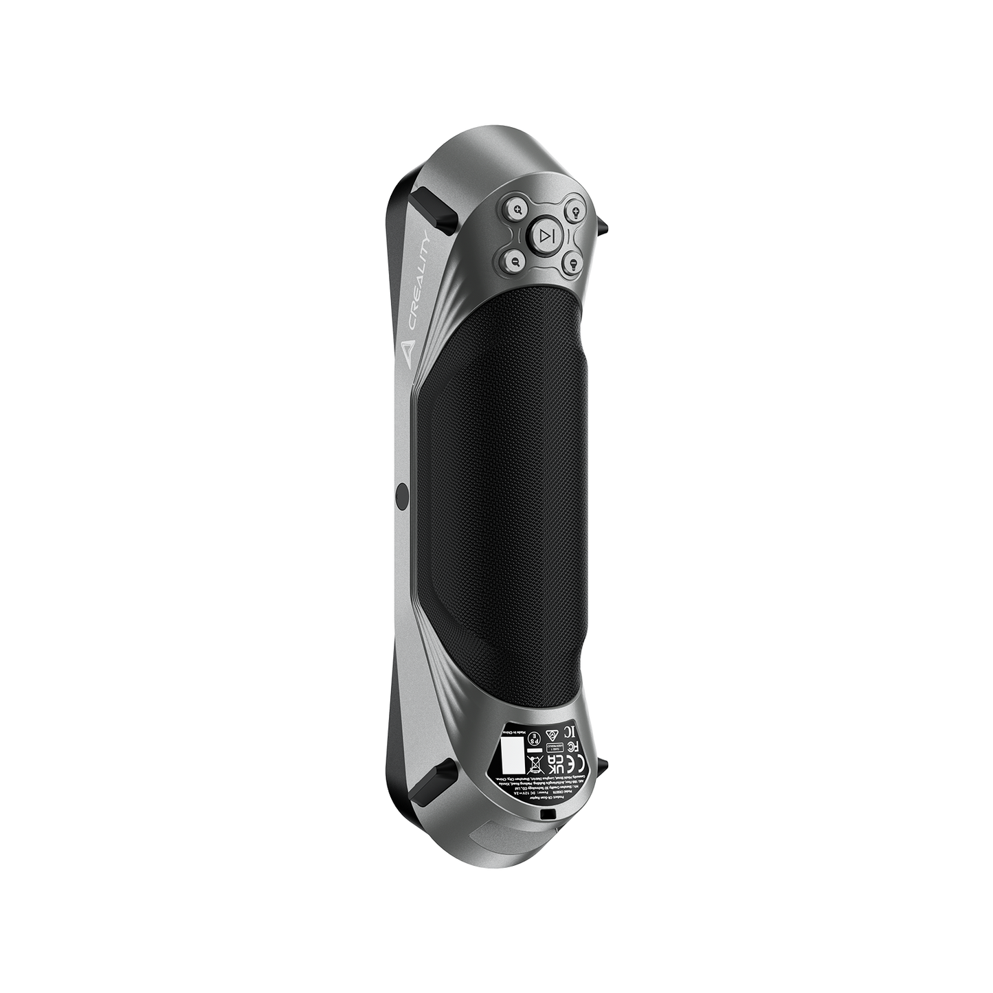 Creality CR-Scan Raptor 3D scanner side profile view on white background