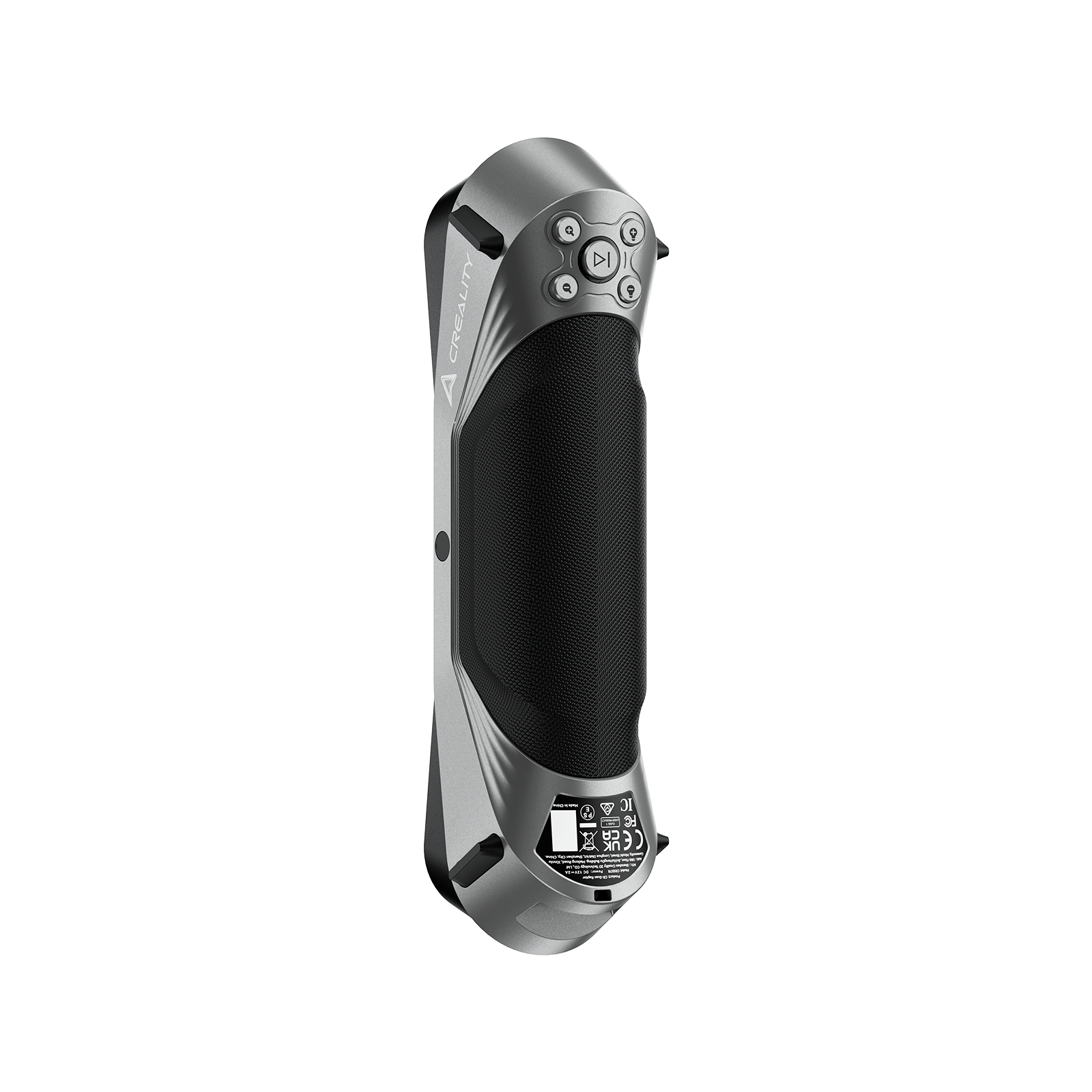 Creality CR-Scan Raptor 3D scanner side profile view on white background
