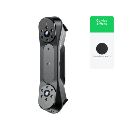 Creality CR-Scan Raptor combo package with scanning turntable accessory included