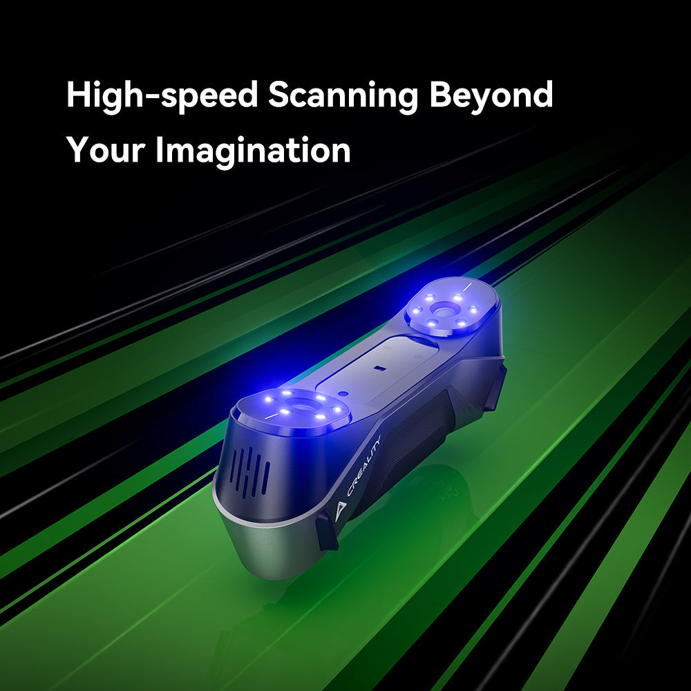CR-Scan Raptor high-speed 3D scanning up to 60fps — beyond your imagination