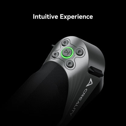 CR-Scan Raptor intuitive one-hand grip design for comfortable handheld scanning sessions