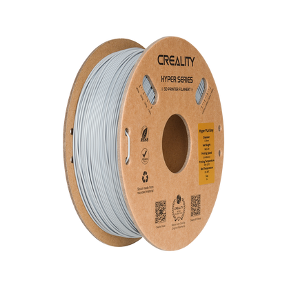 Creality Hyper Series PLA 1kg Filament in grey – 1.75 mm 3D printing material