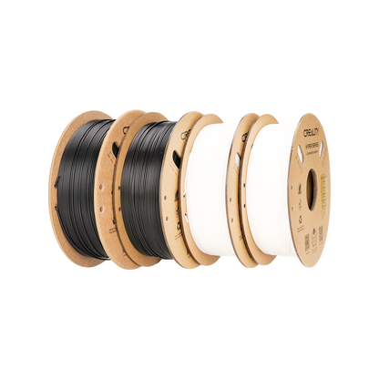 Variety of Creality Hyper Series PLA 1kg filament spools in multiple colors displayed together