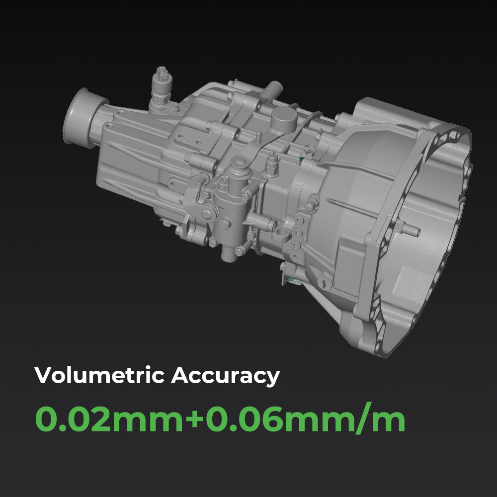 Creality RaptorX 24-bit full color 3D scan output showing photorealistic texture capture on scanned model