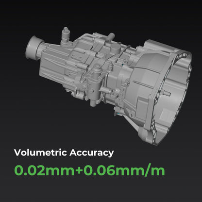 Creality RaptorX 24-bit full color 3D scan output showing photorealistic texture capture on scanned model