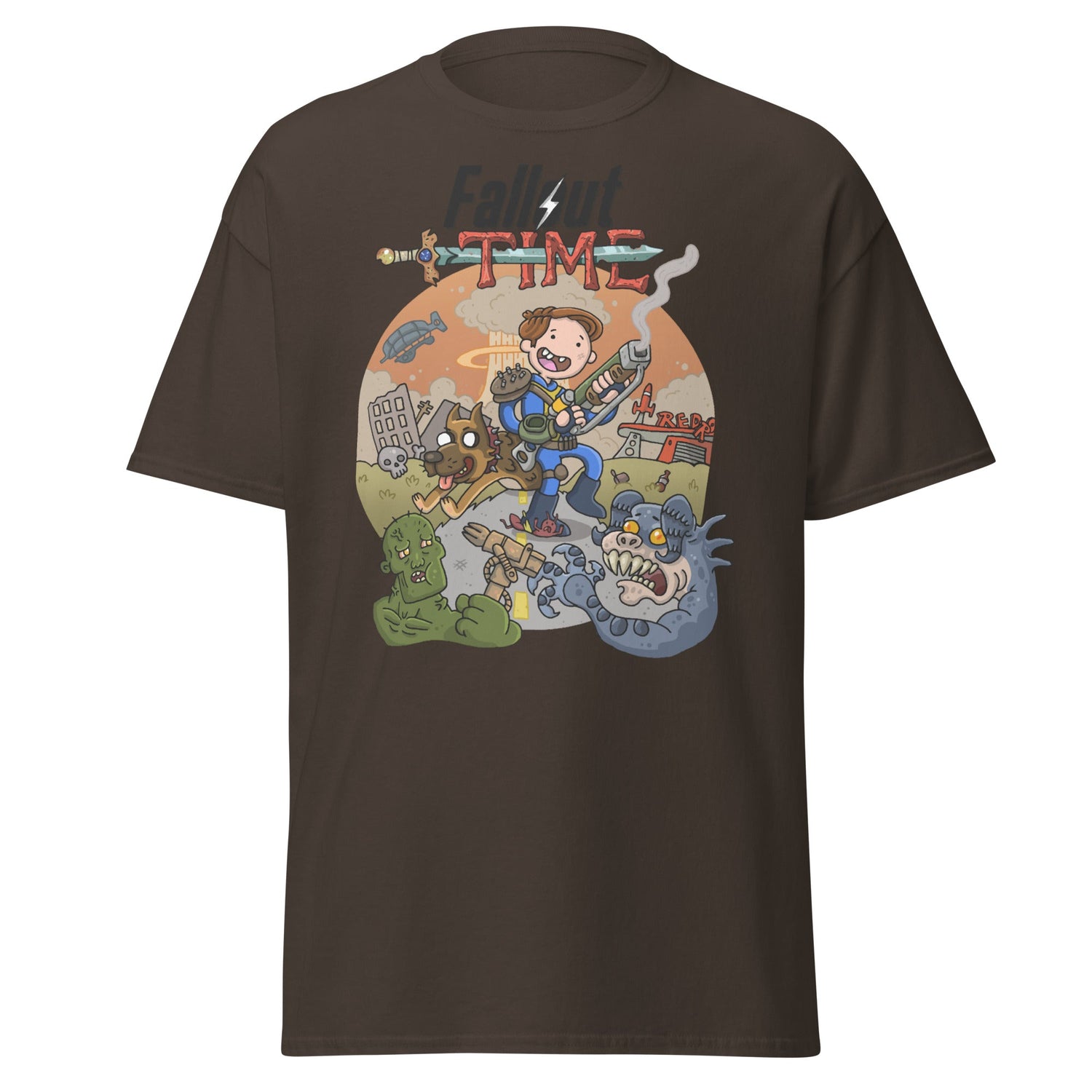 Fallout Inspired Fallout Time Tee - unisex fallout game shirt - Cool & Comfortable ApparelT-shirtVectorDesignsArizona3986431_15837