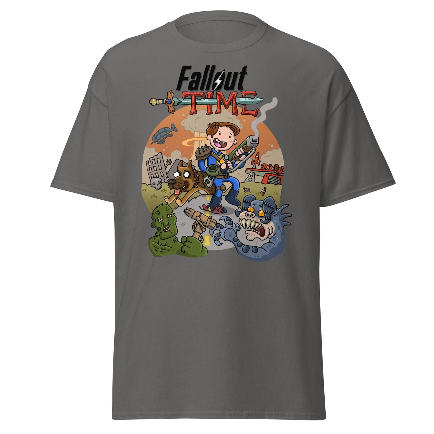 Fallout Inspired Fallout Time Tee - unisex fallout game shirt - Cool & Comfortable ApparelT-shirtVectorDesignsArizona3986431_15831