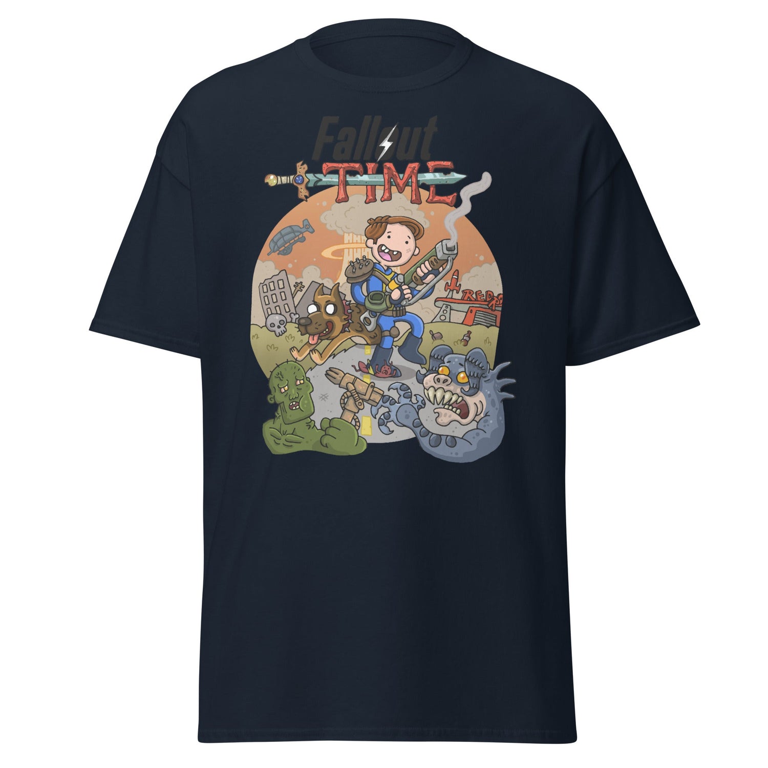 Fallout Inspired Fallout Time Tee - unisex fallout game shirt - Cool & Comfortable ApparelT-shirtVectorDesignsArizona3986431_11561