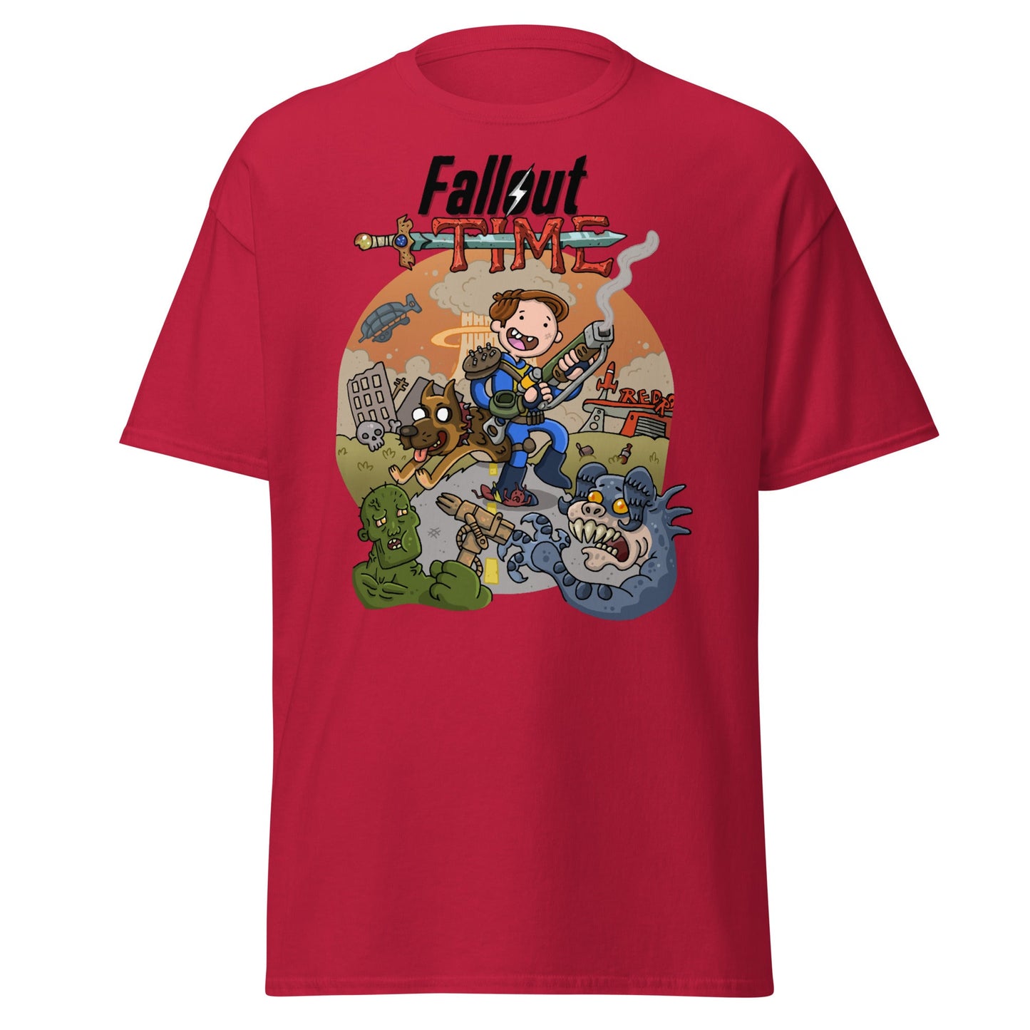 Fallout Inspired Fallout Time Tee - unisex fallout game shirt - Cool & Comfortable ApparelT-shirtVectorDesignsArizona3986431_15819