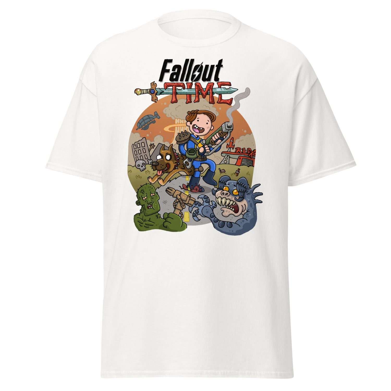 Fallout Inspired Fallout Time Tee - unisex fallout game shirt - Cool & Comfortable ApparelT-shirtVectorDesignsArizona3986431_11576