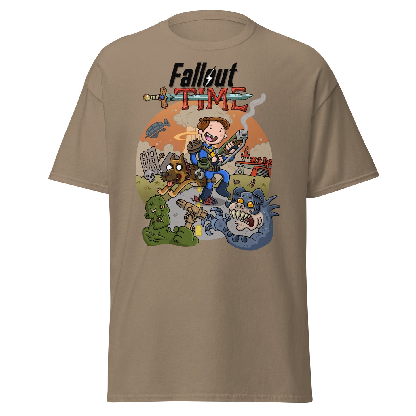 Fallout Inspired Fallout Time Tee - unisex fallout game shirt - Cool & Comfortable ApparelT-shirtVectorDesignsArizona3986431_15807