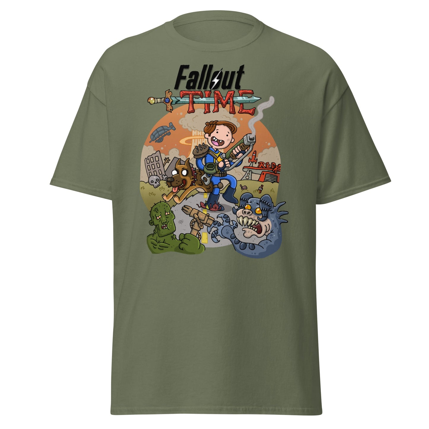 Fallout Inspired Fallout Time Tee - unisex fallout game shirt - Cool & Comfortable ApparelT-shirtVectorDesignsArizona3986431_15867