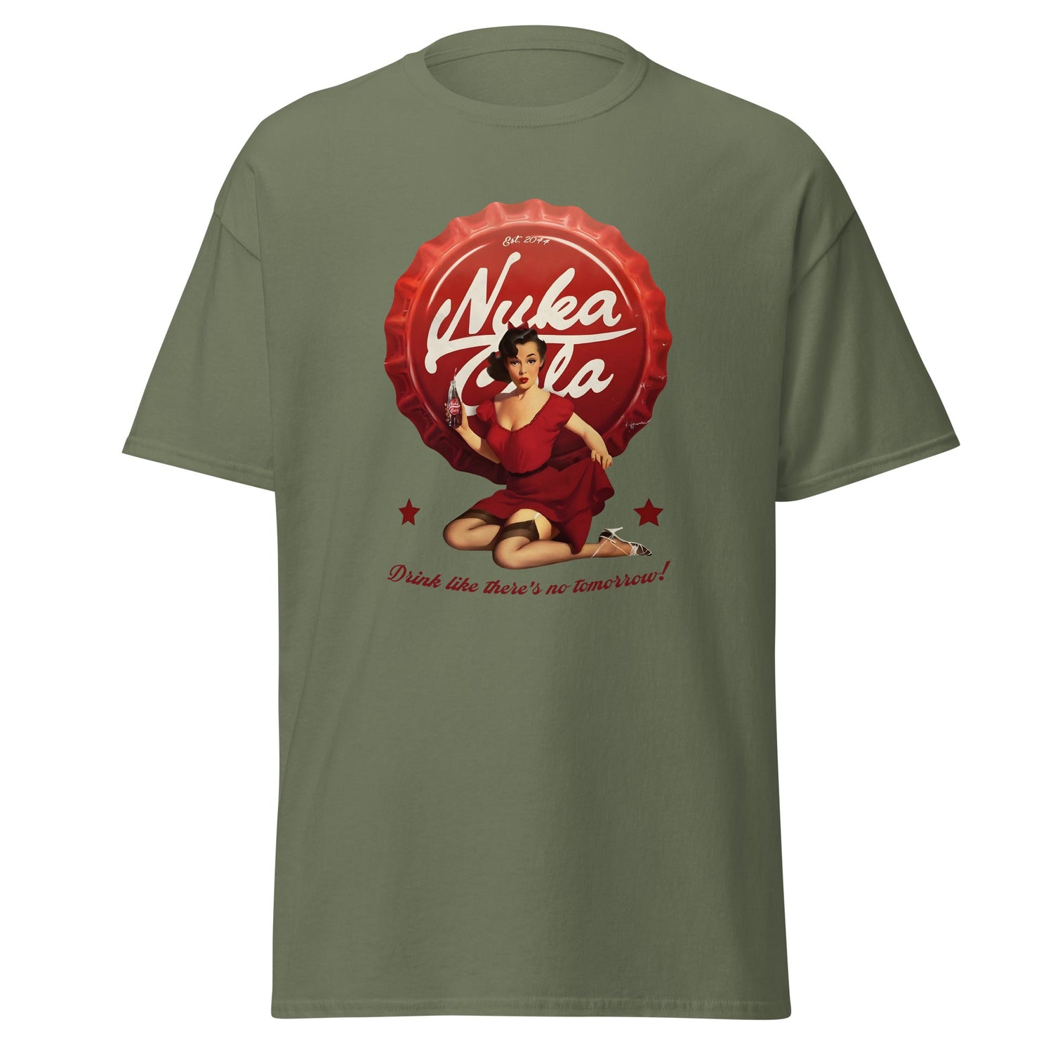 Fallout Inspired Nuka Cola Tee - unisex fallout game shirt - Cool & Comfortable ApparelVectorDesignsArizona3155154_15867