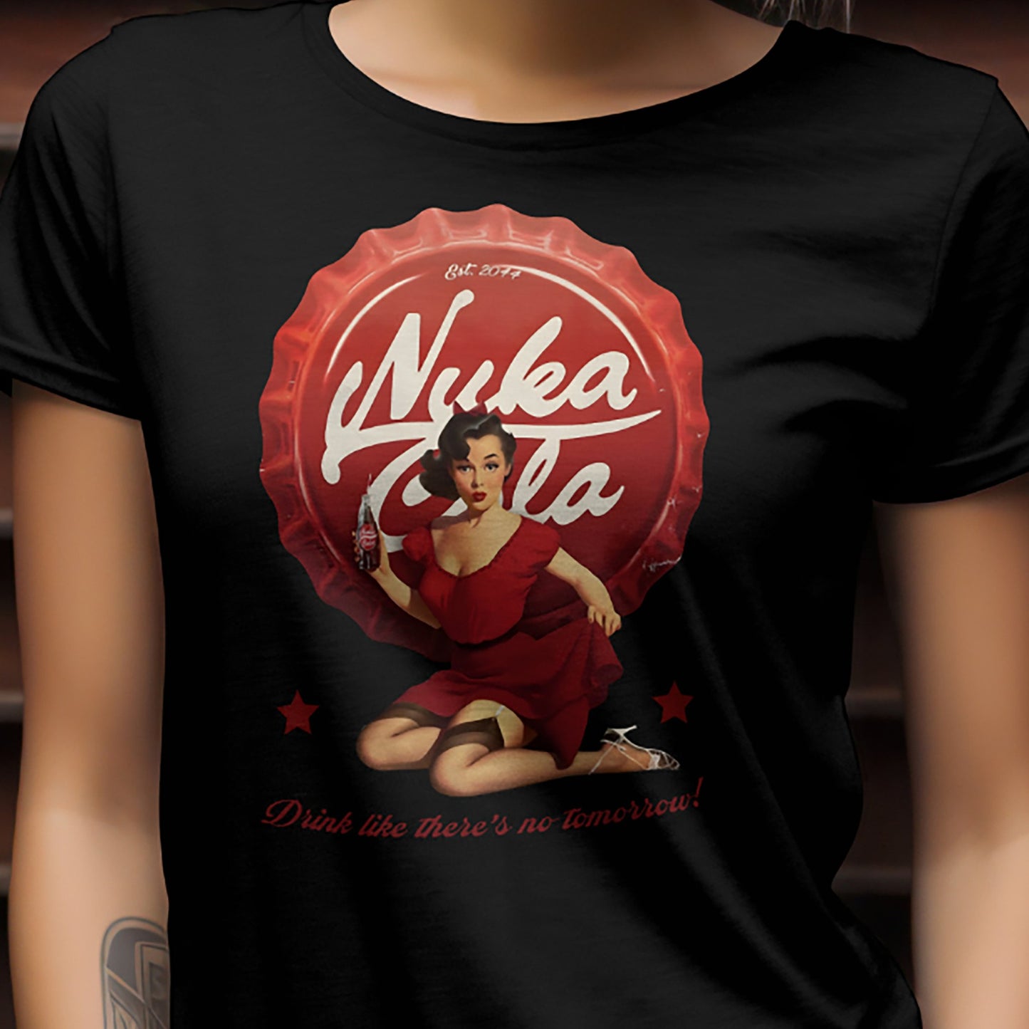 Fallout Inspired Nuka Cola Tee - unisex fallout game shirt - Cool & Comfortable ApparelVectorDesignsArizona3155154_11546