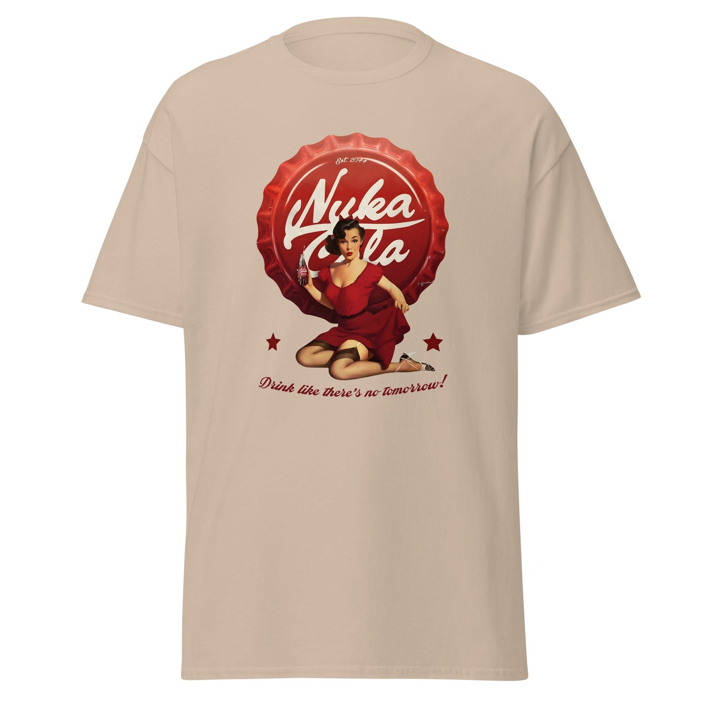 Fallout Inspired Nuka Cola Tee - unisex fallout game shirt - Cool & Comfortable ApparelVectorDesignsArizona3155154_12639