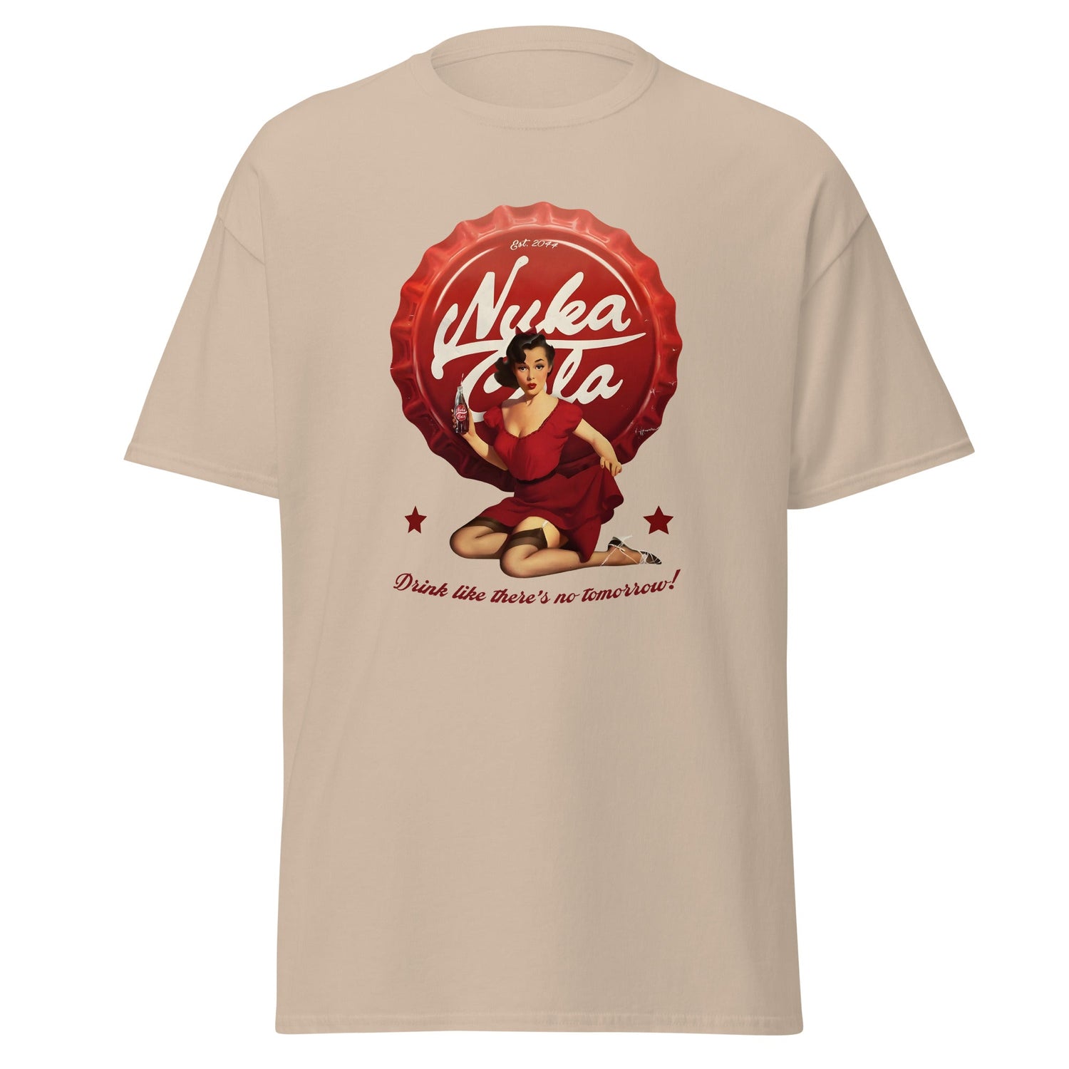 Fallout Inspired Nuka Cola Tee - unisex fallout game shirt - Cool & Comfortable ApparelVectorDesignsArizona3155154_12639