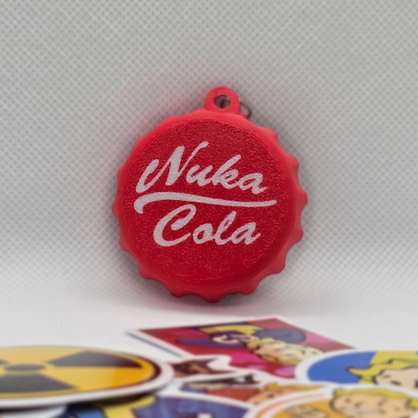 Fallout Keychains with Free Stickers - Unique Gamer Gifts, Vault - Tec, Nuka Cola, Fallout Shelter CollectiblesKeychainVectorDesignsArizonaNukaCap