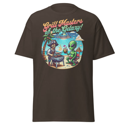 grill masters galaxy barbecue t-shirt funny bbq tee VectorDesignsArizona