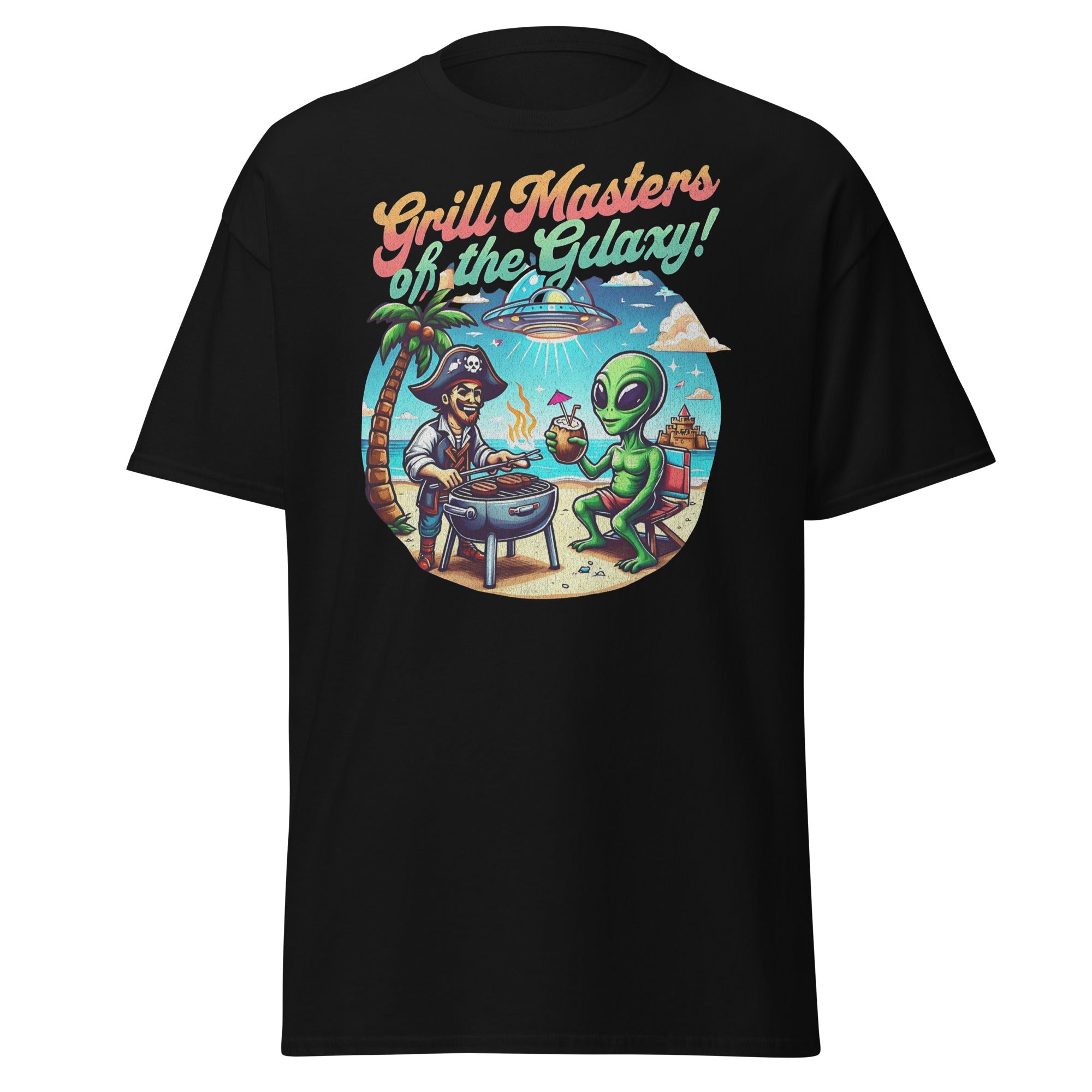Grill Masters T-shirt, Galaxy Tee, Barbecue Shirt, Funny Grill Gift, Grilling Apparel For Men & Women, Unique Gift IdeaVectorDesignsArizona6162892_11546