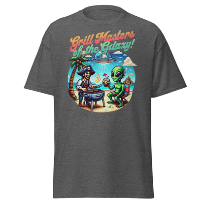 grill masters galaxy barbecue t-shirt funny bbq tee VectorDesignsArizona