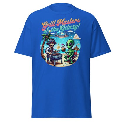 grill masters galaxy barbecue t-shirt funny bbq tee VectorDesignsArizona