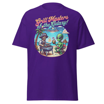 grill masters galaxy barbecue t-shirt funny bbq tee VectorDesignsArizona