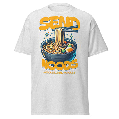 send noods ramen t-shirt funny foodie pun tee VectorDesignsArizona