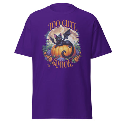 too cute to spook halloween t-shirt cute spooky season tee VectorDesignsArizona